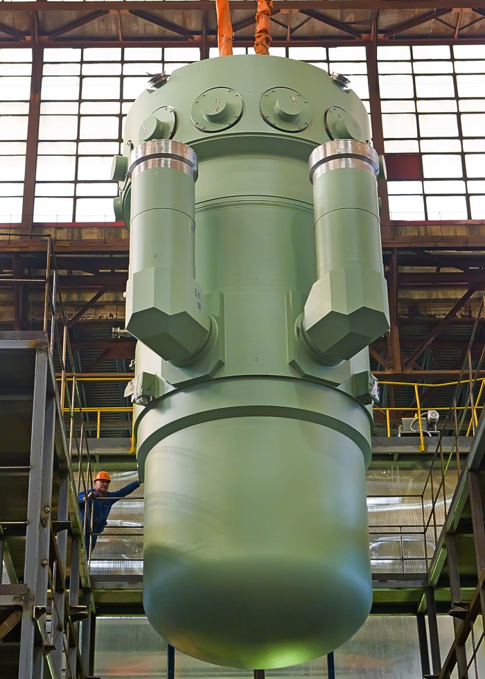 Выполнена контрольная сборка первого реактора для головного ледокола ЛК-60Я.