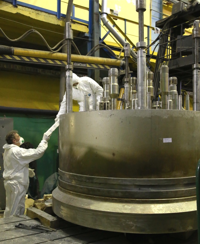 Изготовлена очередная партия оборудования реакторной установки РИТМ-200.