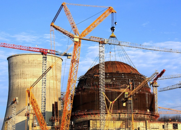 На первом блоке Белорусской АЭС установлен купол ВЗО реакторного отделения.