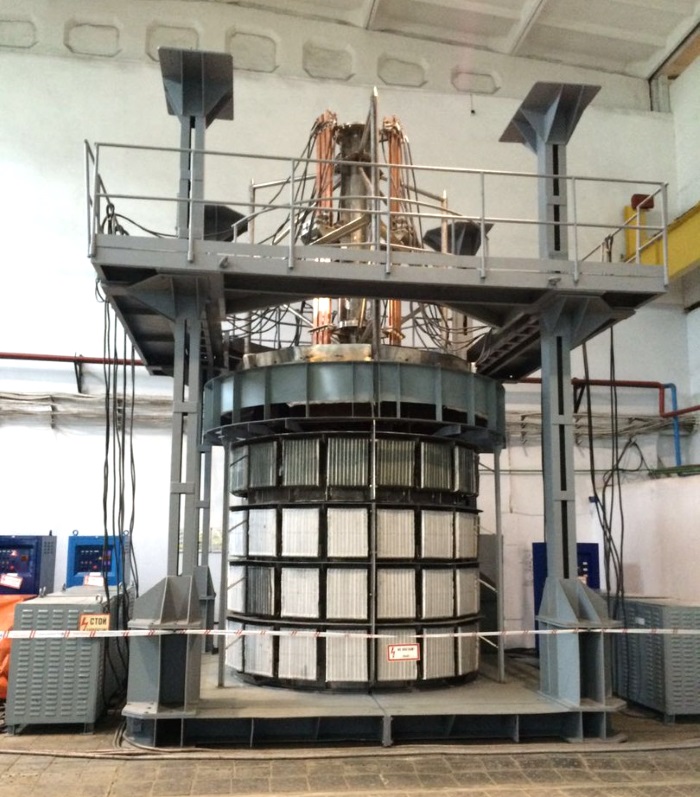Изготовлена установка для термической обработки корпусов реакторов ВВЭР-440.